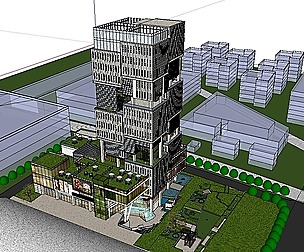 Shopping Center-Commercial Street-Office-091