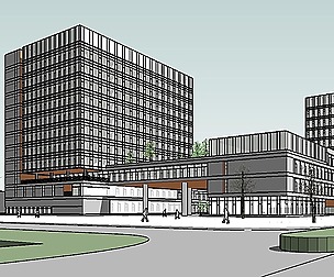Shopping Center-Commercial Street-Office-098
