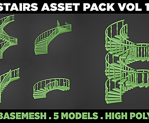 Stairs Asset Pack Vol 1