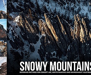 560+ Snowy Mountains - Reference Pictures
