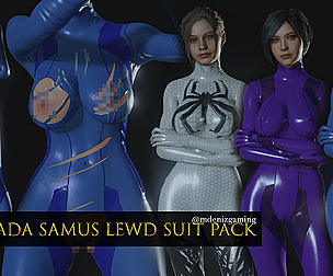 (OG)Claire Ada Samus Lewd Suit Pack