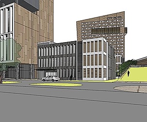 Shopping Center-Commercial Street-Office-0145