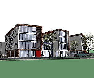 Shopping Center-Commercial Street-Office-0206
