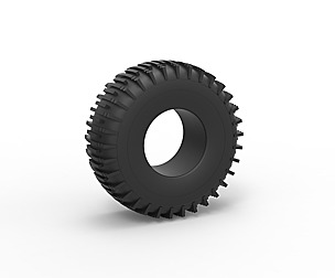 Trom tire 5 Scale 1 to 25