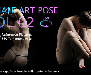 Female Art Pose - Vol 02 - Reference Pictures