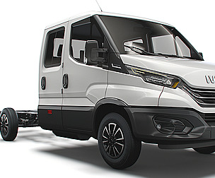 Iveco Daily Crew Cab L3 Chassis 2022