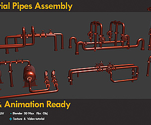 Industrial Pipes Assembly