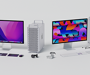 Mac Pro 2022 with all accessories
