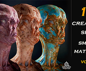 10 Creature skin smart material_VOL01