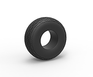 Low pressure tire 5 Scale 1 to 25
