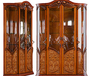 Art Nouveau showcase