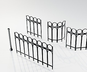 Modular Metal Fence No 2