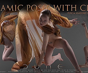 DYNAMIC POSES WITH CLOAK 450+