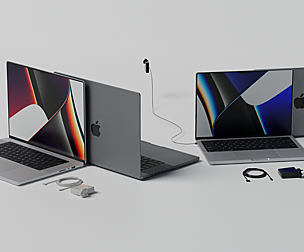 MacBook Pro 2022 with Power Adapter and Cable