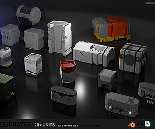 Sci-Fi Crates
