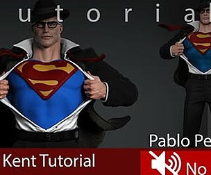 Superman and Clark !Sketch!!Tutorial