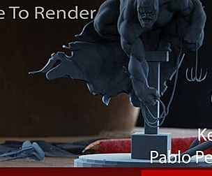 Scene 1 To Render Keyshot Setup