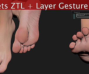 Feet ZTL+ Gesture