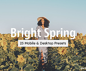 25 Spring Lightroom Presets and LUTs