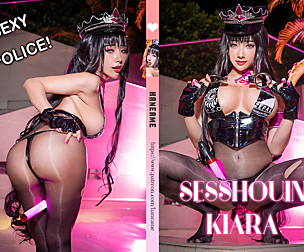 FGO Sesshouin Kiara Sexy Police Cosplay HaneAme