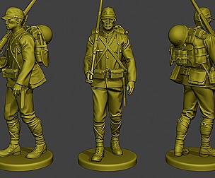 Japanese soldier ww2 Walk3 J1