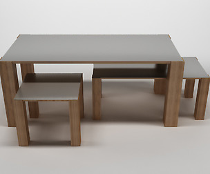 Table and chairs – N.06 in M4D Vol.1