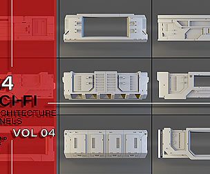 24 + scifi architecture panel vol 04