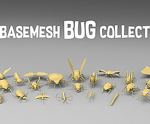 25 basemesh bug collection