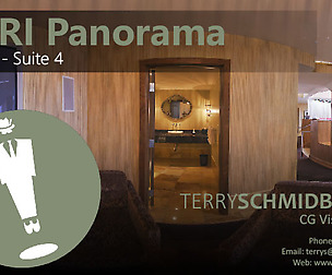 HDRI Panorama - Hotel Suite 4