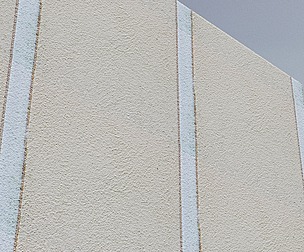Orange And White Wall