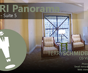 HDRI Panorama - Hotel Suite 5
