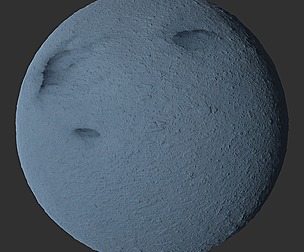 Holes In Snow 1