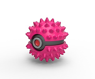 Orb with massage spikes