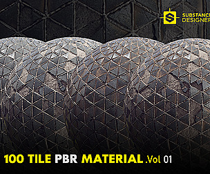 Tile PBR Materials |Vol 01