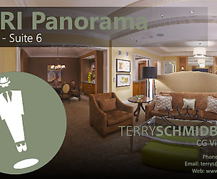 HDRI Panorama - Hotel Suite 6