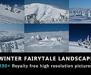 Winter Fairytale Landscape