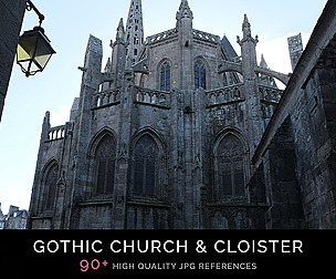Gothic Church And Its Cloister
