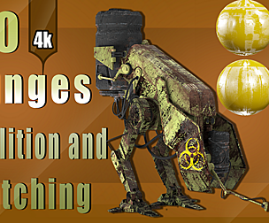 150 Grunges Demolition and scratching (4k) Vol_02