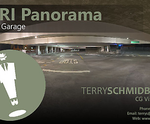 HDRI Panorama - Parking Garage
