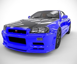 Nissan Skyline GTR R34 - v1