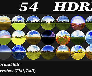 54 HDRI vol.5  Abstract cartoon