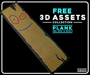 Plank 3D Model - Free 3D Assets Collection