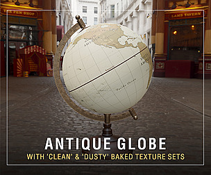 Antique Globe (+Free OBJ)