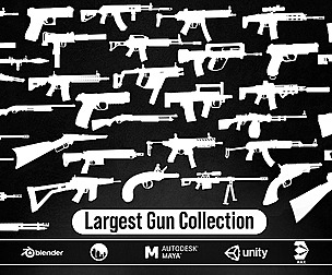 78 Game Ready Gun Asset