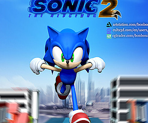 Sonic the Hedgehog 2 Fanart