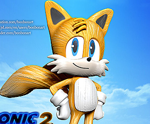 Tails- Sonic the Hedgehog 2 Fanart