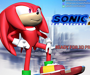Knuckles - Sonic the Hedgehog 2 Fanart