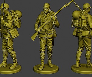 Japanese soldier ww2 Walk5 J1