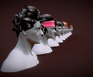 Male hair pack