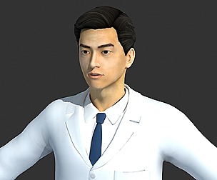 3D Doctor model
